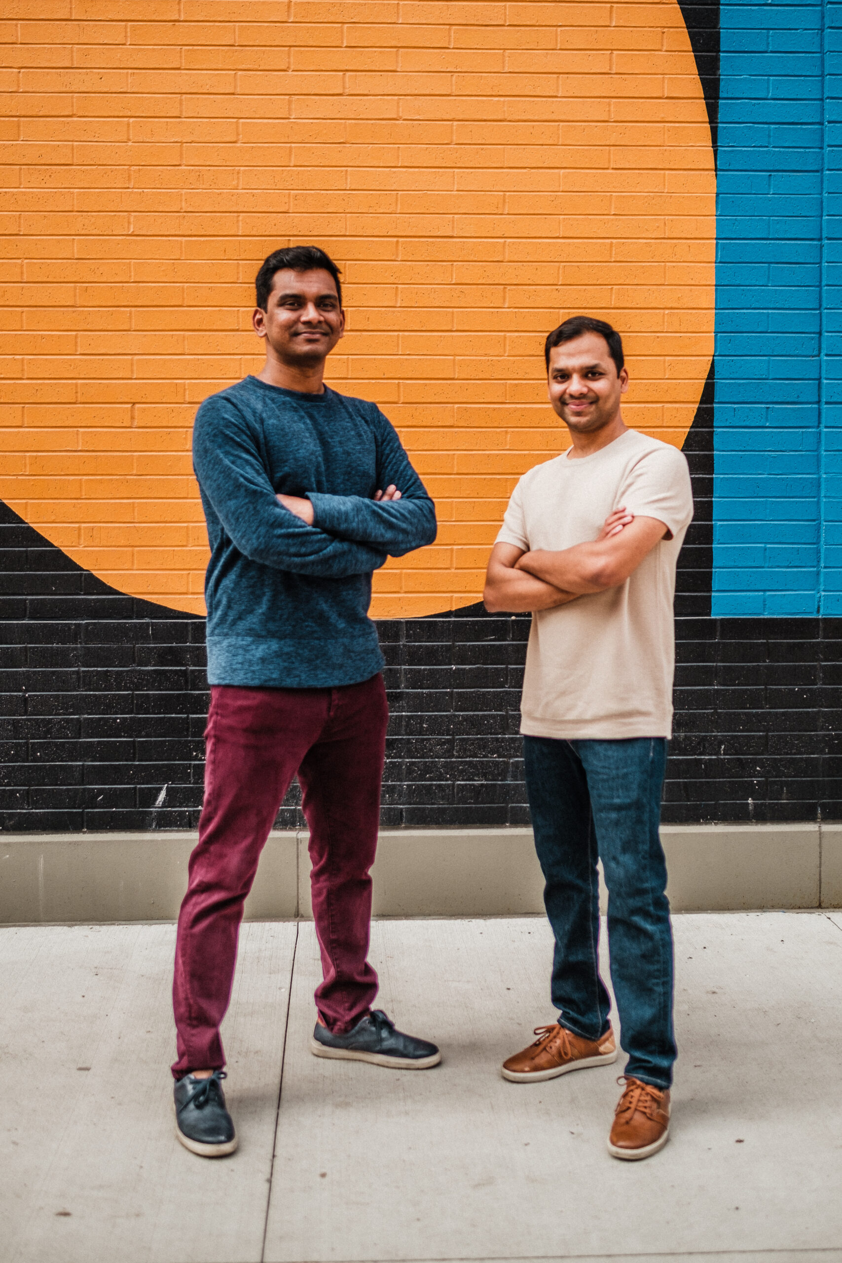 Co-founders Ragoth Bala and Harish Visweswaran in Chicago 2. Credit Photographer Joe Guzzo