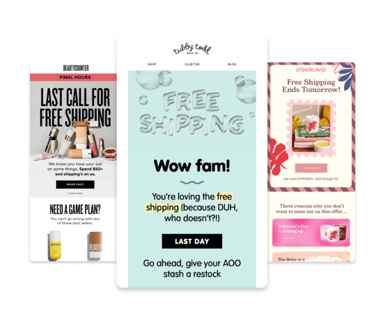 The Privy Swipe File: Free Shipping Edition